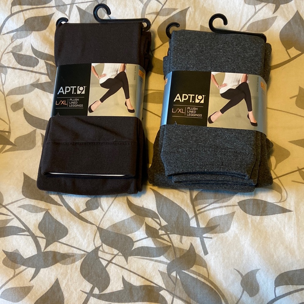 New apt 9 plush lined leggings